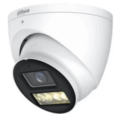 Camera HDCVI Dahua HAC-HDW1500T-IL-A-0280B-S3, 5MP, lentila 2.8mm, Smart Dual Light 40m, microfon, IP67