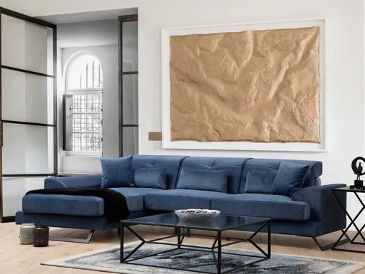 Coltar, Atelier del Sofa, 560ARE1223, Albastru navy