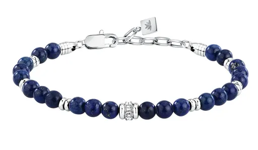 Morellato Brățară pentru bărbați din mărgele cu lazurit Pietre S1747