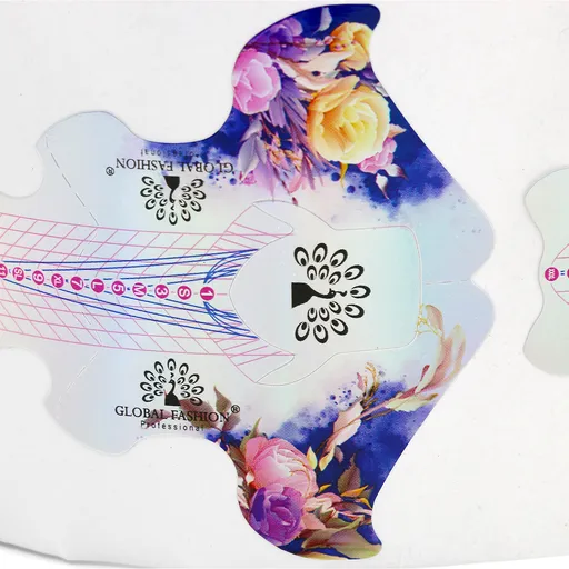 Sabloane Unghii Global Fashion Violet 300 buc