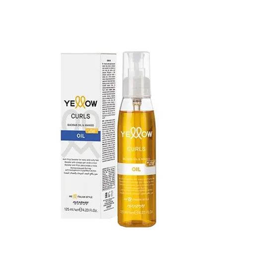 Ulei pentru Par Ondulat Yellow Curls 125 ml