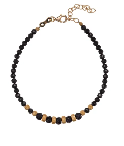 Alisia Brățară modernă cu mărgele și piatră sintetică de nisip AL5243.01.000