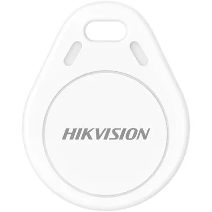 Tag de proximitate cu cip MIFARE (13.56MHz) Hikvision DS-PT-M1, alb