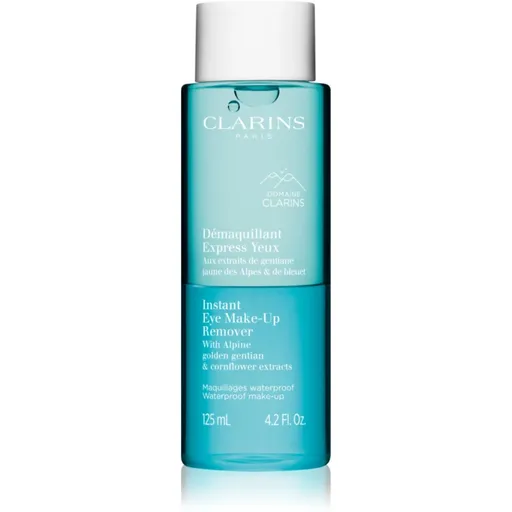 Clarins Cleansing Instant Eye Make-Up Remover demachiant pentru ochi in doua faze demachiant pentru ochi in doua faze pentru ochi sensibili 125 ml