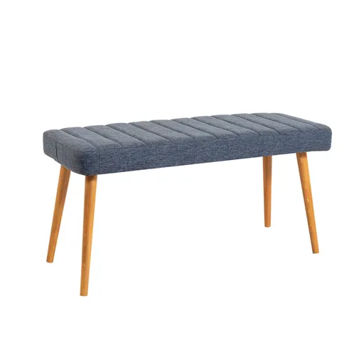 Banca, Hanah Home, Stormi Bench, Pin Atlantic / Albastru Marin