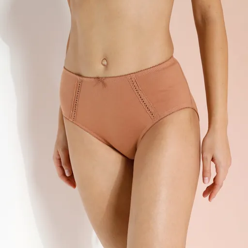 Set de 2 chiloți maxi din bumbac cu aplicații