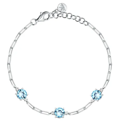 Morellato Brățară pentru femei din argint cu zircon cubic Tesori SAIW291