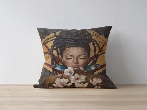 Husa de perna, a1013, 43x43 cm, Multicolor