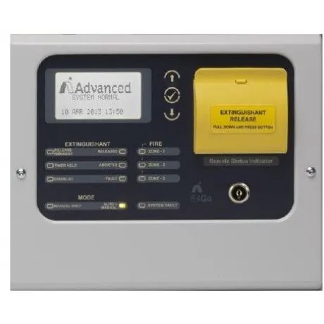 Indicator stare la distanta cu LCD si LED Advanced Electronics Ex-3031 buton cu eliberare manuala si cheie cu comutare mod