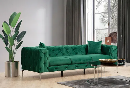Canapea 3 locuri, Atelier del Sofa, 569HLN1134, Verde