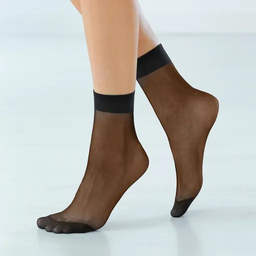 Set de 10 perechi de șosete din nailon