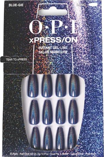 OPI Unghii de gel xPRESS/ON (Press-On Nails - Blue-Gie)