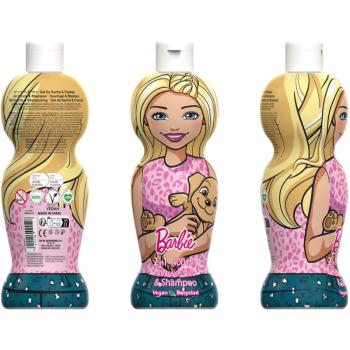 Barbie 2in1 gel de duș și șampon delicat pentru copii 400 ml