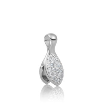 Sparkling Jewels Pandantiv din argint cu zirconiu cubic PENS02