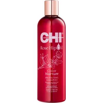 CHI Rose Hip Oil Shampoo șampon pentru păr vopsit 340 ml