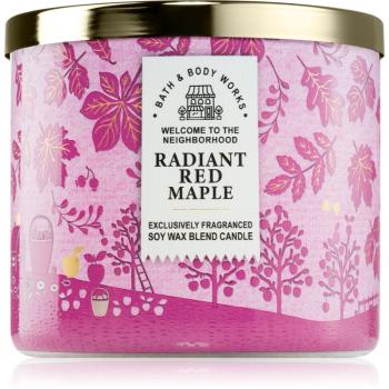 Bath & Body Works Radiant Red Maple lumânare parfumată 411 g