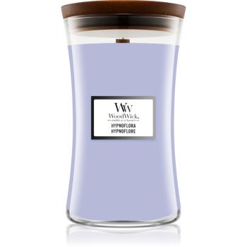 Woodwick Hypnoflora lumânare parfumată cu fitil din lemn 610 g