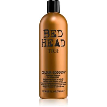 TIGI Bed Head Colour Goddess sampon pe baza de ulei pentru păr vopsit 750 ml