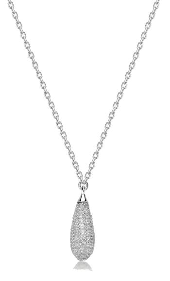 Brosway Colier din argint cu zirconii Tear Drop Infinite White Fancy FIW123