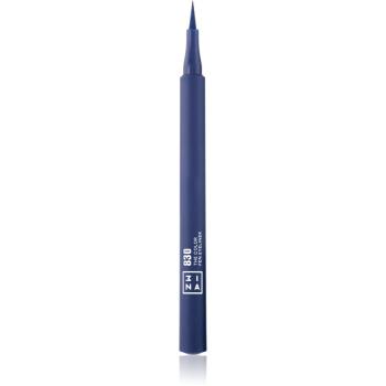 3INA The Color Pen Eyeliner tuș de ochi tip cariocă culoare 830 - Navy blue 1 ml