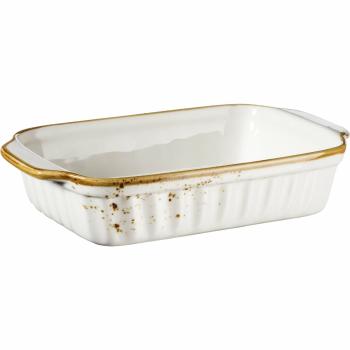 Mäser Tavă de copt Pintar Puncte maro alb 23 x14,5 cm, S