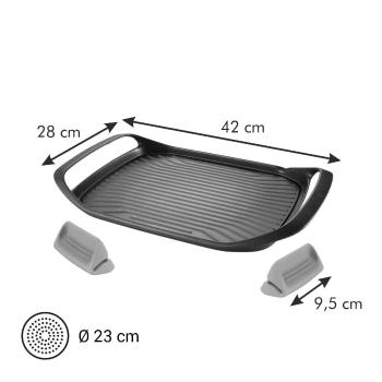 Tescoma SmartCLICK grill serpenyő 42 x 28 cm