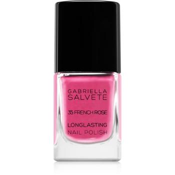 Gabriella Salvete Longlasting Enamel lac de unghii cu rezistenta indelungata lucios culoare 35 French Rose 11 ml