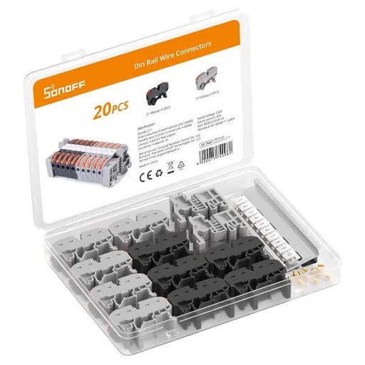 Set Sonoff conector pentru sina DIN (20 buc) 6920075740981