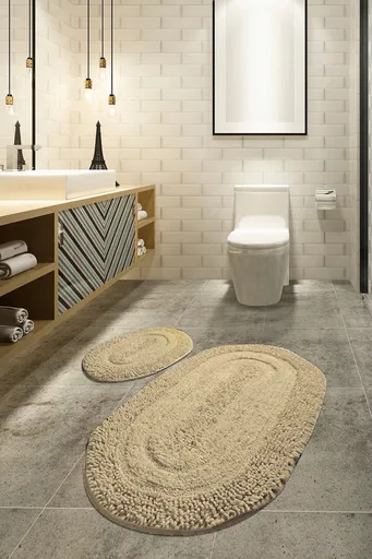 Set covorase de baie, L'essentiel Maison, Macoroni, Multicolor