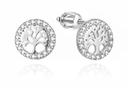 Agato Cercei din argint Copacul vieții AGUP3545S