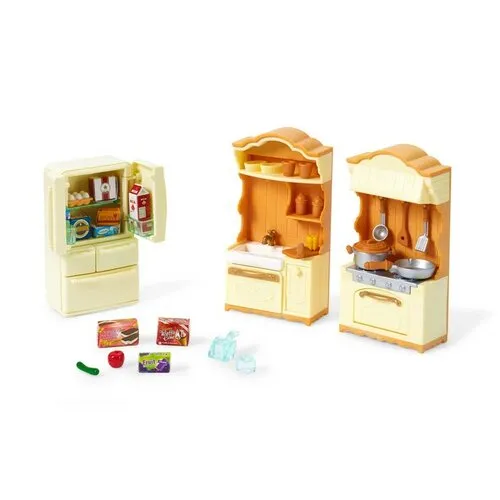 Set Sylvanian Families - bucătărie cu frigider