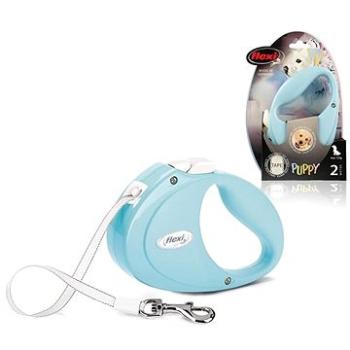 Flexi Puppy páska bledomodrá 2 m do 12 kg (4000498044513)