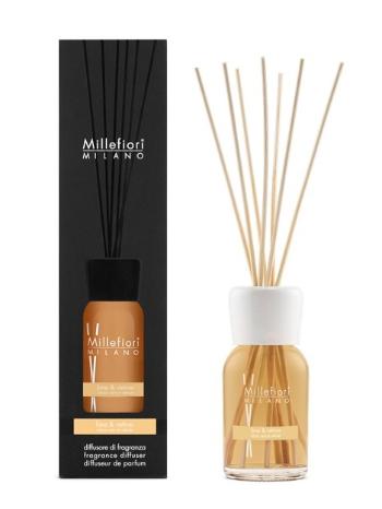 Millefiori Milano Difuzor de aromă Naturală Lime și Vetiver 100 ml