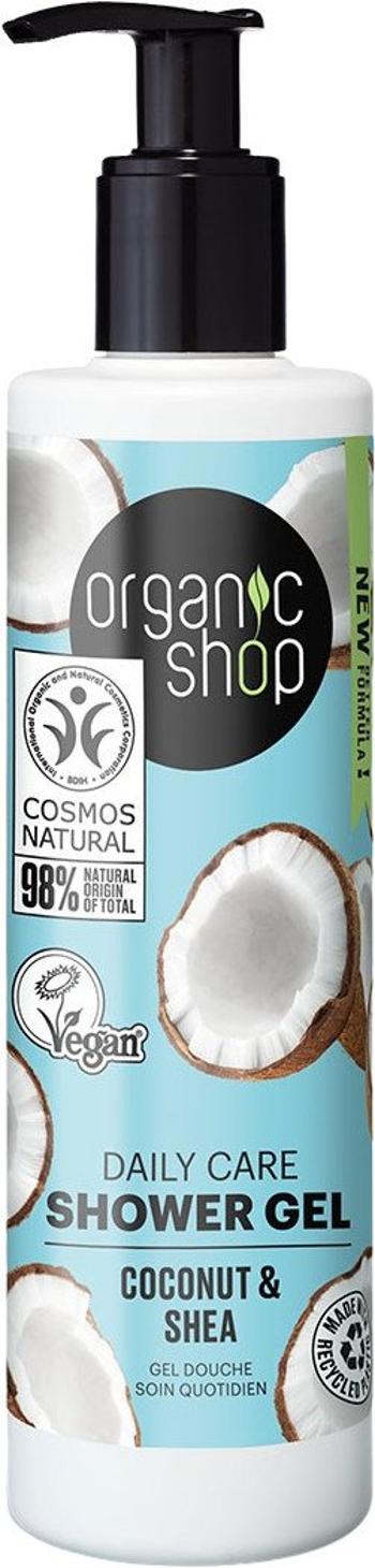 ORGANIC SHOP Hydratačný sprchový gél Kokosové a bambucké maslo 280 ml