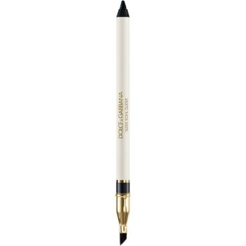 Dolce&Gabbana Sleek Kohl Glider eyeliner khol cu pensula culoare 01 Total Black - True Black 1.2 g