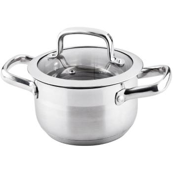 Lamart LTSS1695 oală din oțel inoxidabil cu capacPrestige 16 x 9,5 cm