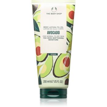 The Body Shop Avocado Body Lotion lapte de corp cu avocado 200 ml