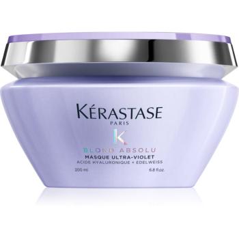 Kérastase Blond Absolu Masque Ultra-Violet îngrijire profundă pentru păr în nuanțe reci de blond, decolorat sau șuvițat 200 ml