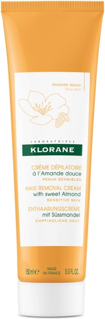 Klorane Cremă depilatoare pentru piele sensibilă Migdale (Hair Removal Cream) 150 ml