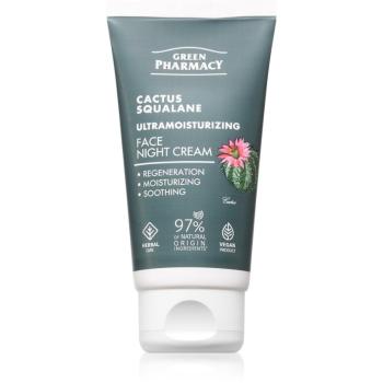Green Pharmacy Cactus & Squalane Night Face Cream crema de noapte hidratanta 50 ml