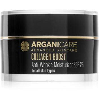 Arganicare Collagen Boost Anti-Wrinkle Moisturizer crema hidratanta anti-rid SPF 25 50 ml