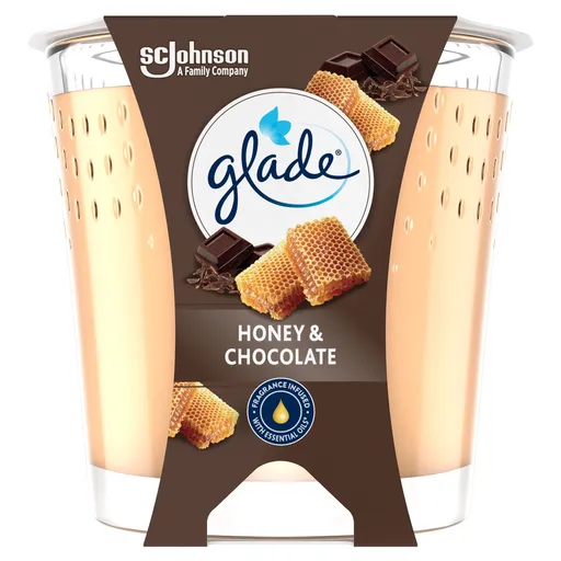 Glade Lumânare parfumată Honey & Chocolate 112 g