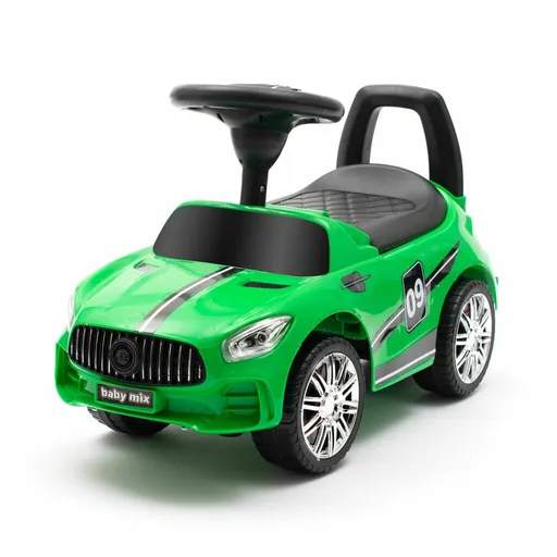 Mașinuță Baby Mix pentru copii cu sunet Racer, verde, verde