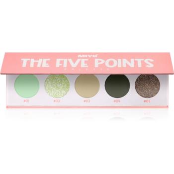 Miyo Eyeshadow The five points paletă cu farduri de ochi culoare 36 Pistachio gelato 1 buc