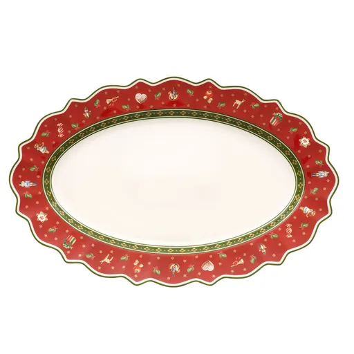 Platou oval pentru servit, 50 x 31 cm, colecția Toy's Delight - Villeroy & Boch