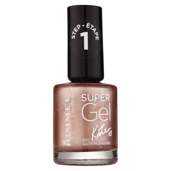 Rimmel Super Gel By Kate gel de unghii fara utilizarea UV sau lampa LED culoare 071 Gilty Pleasure 12 ml