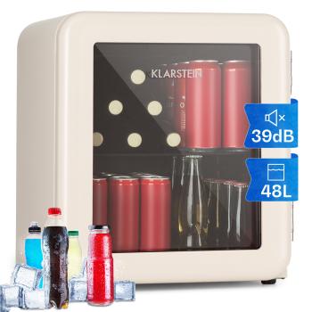 Klarstein PopLife 48, frigider pentru băuturi, frigider, 0-10°C, design retro