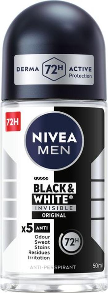 Nivea Ball antiperspirant pentru barbati invizibile Pentru alb-negru Original 50 ml