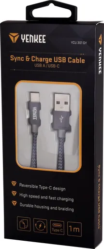 Cablu de sincronizare si incarcare USB tip C 1m
