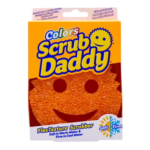 Scrub Daddy Sponge Colors Single Packs, portocaliu, portocaliu